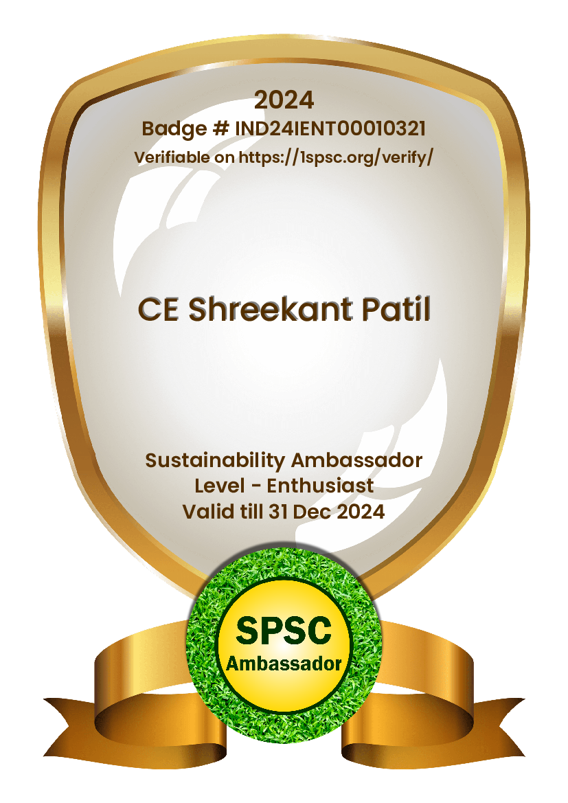 Career period of Shreekant Patil in career