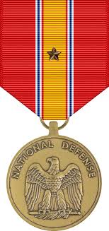 National Service Defense Medal (NDSM)- 2