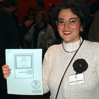 Wife: Joanna Hoffman