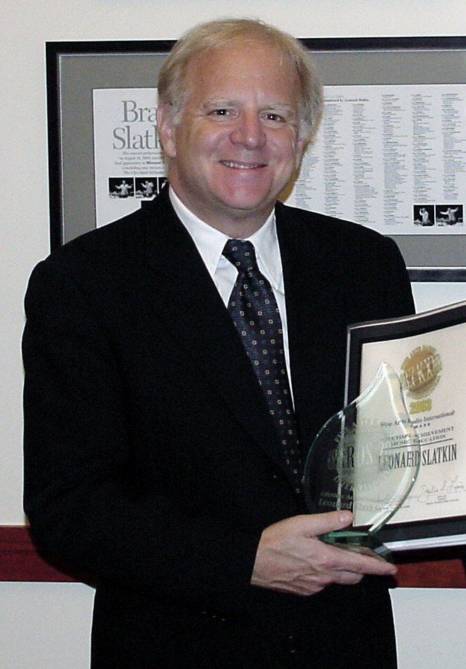 Leonard Edward Slatkin (born September 1, 1944), American conductor