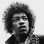 Jimi Hendrix - colleague of Stevie Nicks