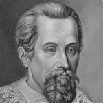 Johannes Kepler - pupil of Michael Maestlin