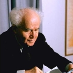 David Ben-Gurion - colleague of Abba Eban