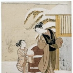 Suzuki Harunobu - Friend of Koryusai Isoda