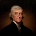 Thomas Jefferson - husband of Martha Jefferson