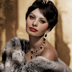 Sophia Loren - colleague of Christopher Plummer