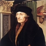 Erasmus (Desiderius Roterodamus) - colleague of Paracelsus (Theophrastus von Hohenheim)