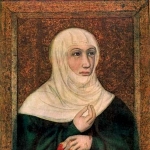 Saint Clare of Assisi - colleague of Francis of Assisi (Giovanni di Bernardone)