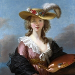 Louise Vigée Le Brun - teacher of Marie-Guillemine Benoist