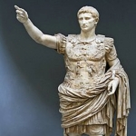 Octavianus Augustus - stepfather of Tiberius Augustus
