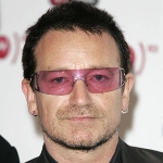 Bono (Paul Hewson) - colleague of David Byrne