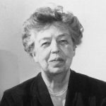 Eleanor Roosevelt - niece of Theodore Roosevelt