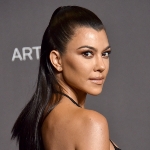 Kourtney Kardashian - half-sister of Kylie Jenner