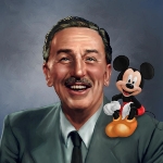 Walt Disney - Friend of Edwin Hubble