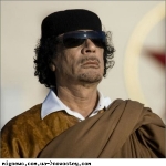 Muammar Gaddafi - Friend of Charles Taylor